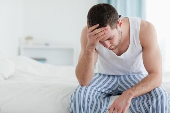 Gizonezko prostatitisaren seinaleak
