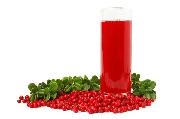 prostatitisarentzako cranberry zukua